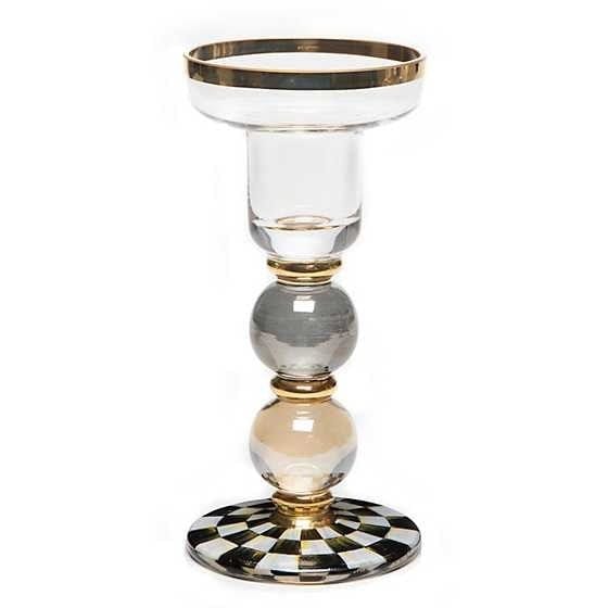 MacKenzie-Childs Candle Holders Courtly Check Sphere Candlestick - Medium