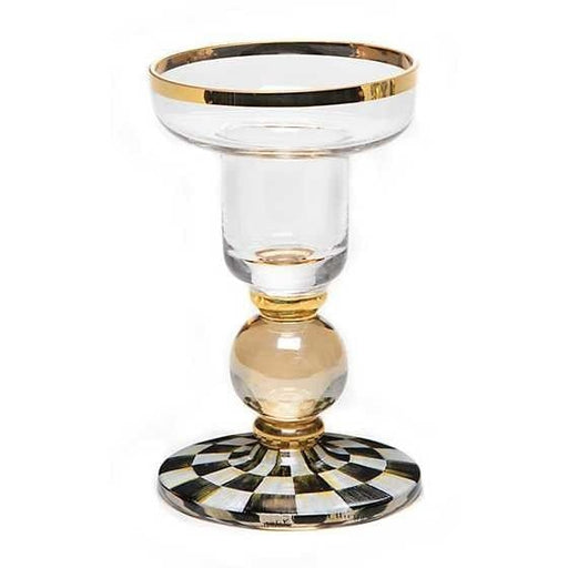 MacKenzie-Childs Candle Holders Courtly Check Sphere Candlestick - Small