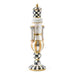 MacKenzie-Childs Candle Holders Glam Up Buckingham Nutcracker Candle Holder