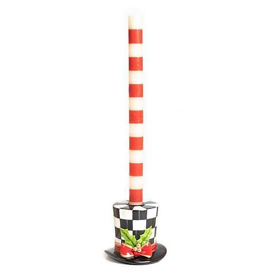 MacKenzie-Childs Candle Holders Nostalgia Snowman Candle Holder