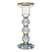 MacKenzie-Childs Candle Holders Royal Check Sphere Candlestick - Large