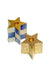 MacKenzie-Childs Candle Holders Royal Check Star Candle Holders - Set of 2