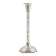 MacKenzie-Childs Candle Holders Sterling Check Medium Candlestick
