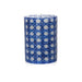 MacKenzie-Childs Candles Rattan Pillar Candles - 4" - Navy