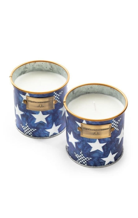 MacKenzie-Childs Candles Royal star citronella candles - small - set of 2