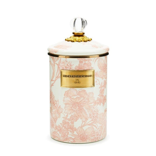 MacKenzie-Childs Canister Mackenzie-Childs Rosy English Garden Large Canister