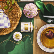 MacKenzie-Childs Canister MacKenzie-Childs Violet Check Demi Canister