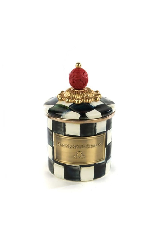 MacKenzie-Childs Canisters Courtly Check Enamel Canister - Mini