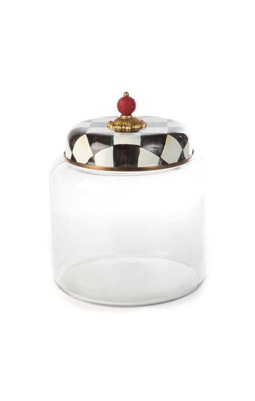 MacKenzie-Childs Canisters Courtly Check Storage Canister - Big