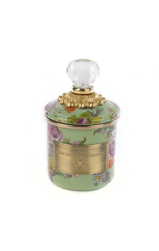 MacKenzie-Childs Canisters Flower Market Mini Canister - Green - FINAL SALE