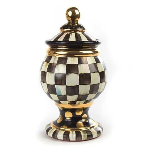 MacKenzie-Childs Canisters MacKenzie-Childs Courtly Check Globe Canister