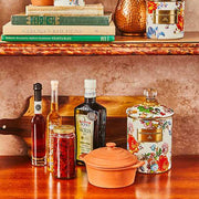 MacKenzie-Childs Canisters Mackenzie-Childs Flower Market Medium Canister - White