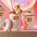 MacKenzie-Childs Canisters Rosy Check Enamel Canister - Medium