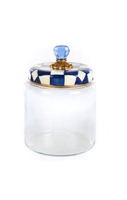 MacKenzie-Childs Canisters Royal Check Kitchen Canister - Large