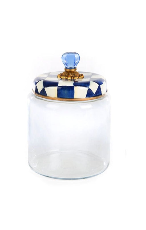 MacKenzie-Childs Canisters Royal Check Kitchen Canister - Large