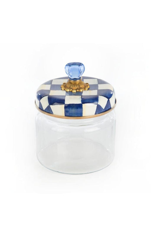 MacKenzie-Childs Canisters Royal Check Kitchen Canister - Small
