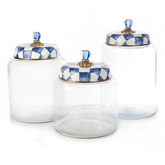 MacKenzie-Childs Canisters Royal Check Storage Canister - Big
