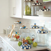 MacKenzie-Childs Canisters Royal Check Storage Canister - Big