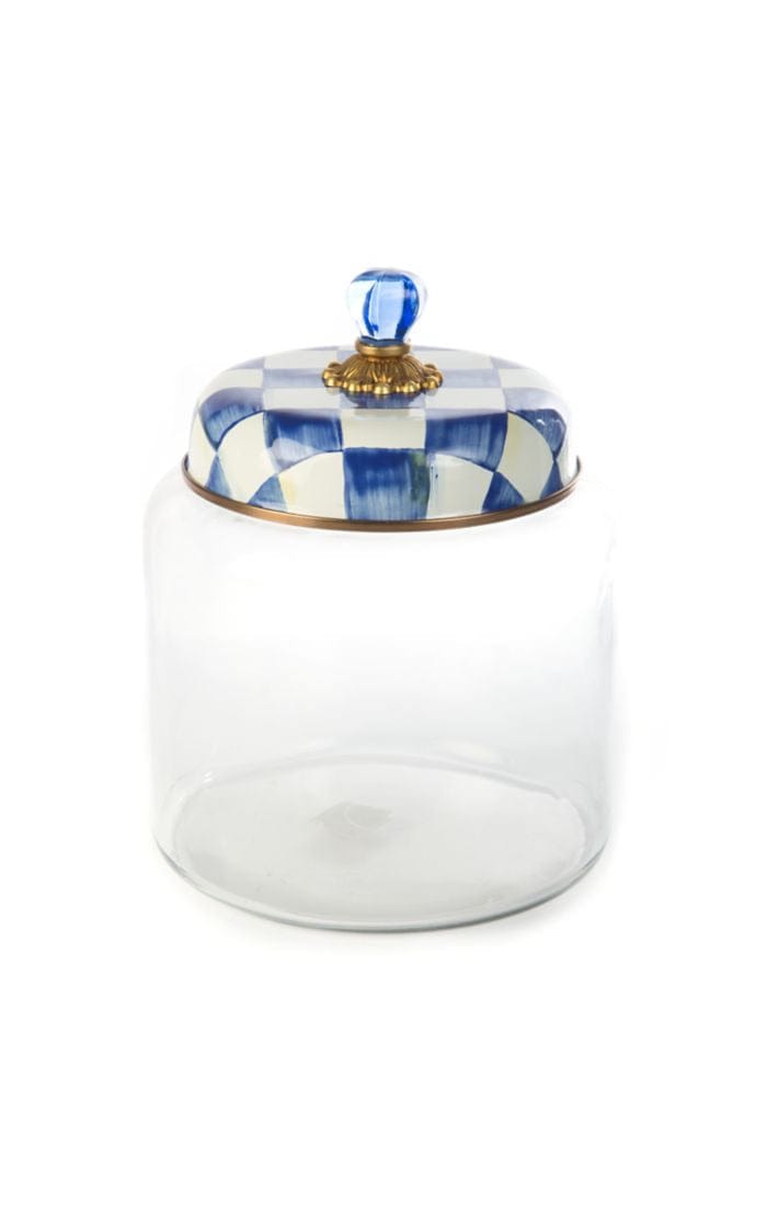 MacKenzie-Childs Canisters Royal Check Storage Canister - Big