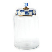 MacKenzie-Childs Canisters Royal Check Storage Canister - Biggest