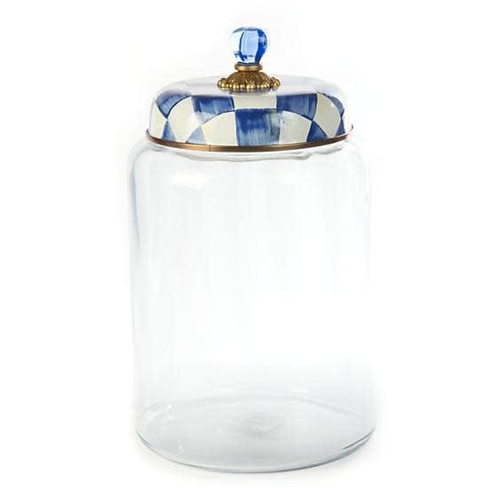 MacKenzie-Childs Canisters Royal Check Storage Canister - Biggest