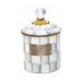 MacKenzie-Childs Canisters Sterling Check Enamel Canister - Small