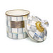 MacKenzie-Childs Canisters Sterling Check Enamel Canister - Small