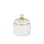 MacKenzie-Childs Canisters Sterling Check Kitchen Canister - Small