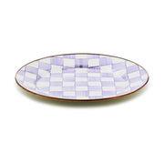MacKenzie-Childs Charger Plates Mackenzie-Childs Violet Check Charger/Plate