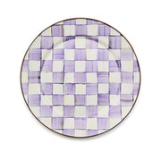 MacKenzie-Childs Charger Plates Mackenzie-Childs Violet Check Charger/Plate