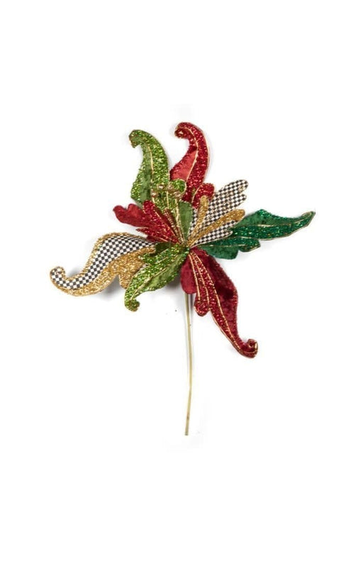 MacKenzie-Childs Christmas Christmas Magic Jumbo Flower Stem