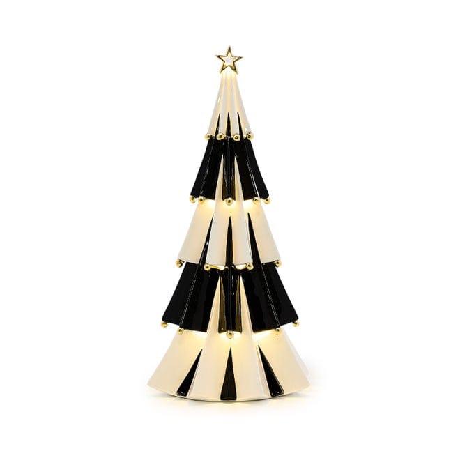MacKenzie-Childs Christmas Courtly Noel Ceramic Illuminated Tree