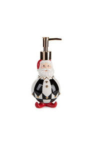 MacKenzie-Childs Christmas Jester Santa Soap Dispenser