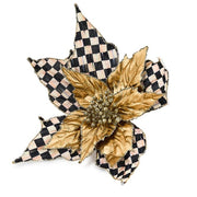 MacKenzie-Childs Christmas Mackenzie-Childs Courtly Noel Poinsettia Clip