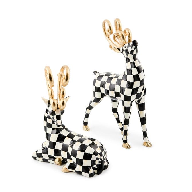 MacKenzie-Childs Christmas Mackenzie-Childs Courtly Noel Standing Deer