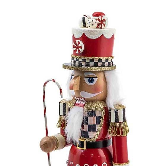 MacKenzie-Childs Christmas Peppermint Nutcracker