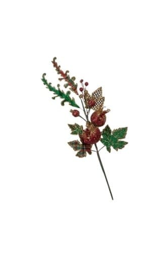 MacKenzie-Childs Christmas Tartastic Pomegranate Stem