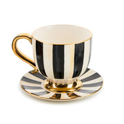 MacKenzie-Childs Coffee & Tea Mackenzie-Childs Courtly Stripe Cappuccino Cup