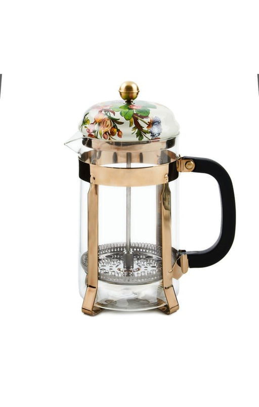 MacKenzie-Childs Coffee & Tea White Flower Market French Press