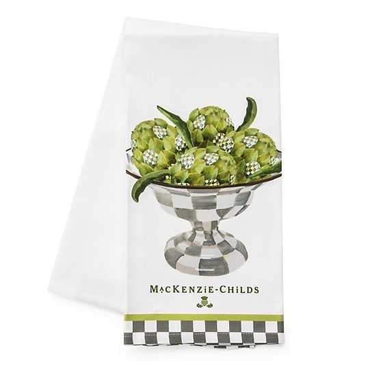 MacKenzie-Childs Compotes Artichoke Compote Dish Towel