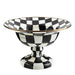 MacKenzie-Childs Compotes Mackenzie-Childs Courtly Check Enamel Compote - Large