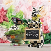 MacKenzie-Childs Compotes Mackenzie-Childs Flower Market Small Compte - Black