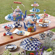 MacKenzie-Childs Compotes Royal Check Compote - Small