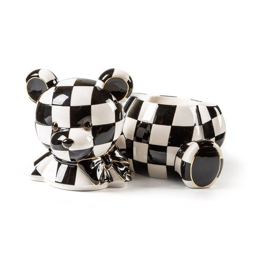 MacKenzie-Childs Cookie Jars Courtly Bear Cookie Jar