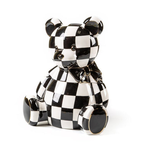 MacKenzie-Childs Cookie Jars Courtly Bear Cookie Jar