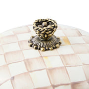 MacKenzie-Childs Cookware Mackenzie-Childs Mocha Check 3 Qt. Casserole