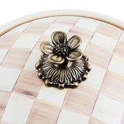 MacKenzie-Childs Cookware Mackenzie-Childs Mocha Check Medium Casserbole