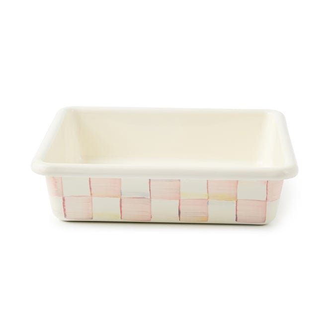 MacKenzie-Childs Cookware Mackenzie-Childs Rosy Check 8" Square Baking Pan