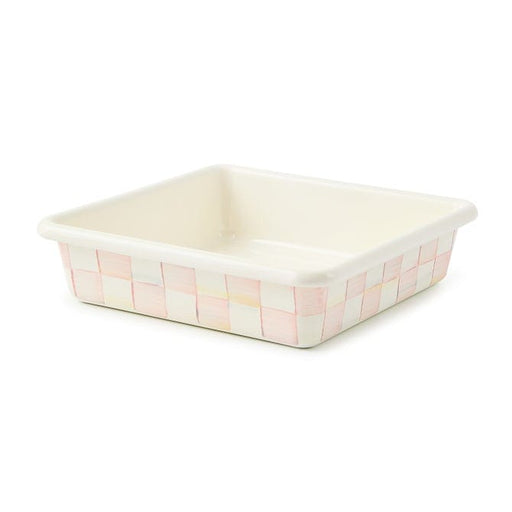 MacKenzie-Childs Cookware Mackenzie-Childs Rosy Check 8" Square Baking Pan