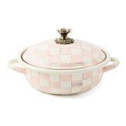 MacKenzie-Childs Cookware Mackenzie -Childs Rosy Check Medium Casserbole